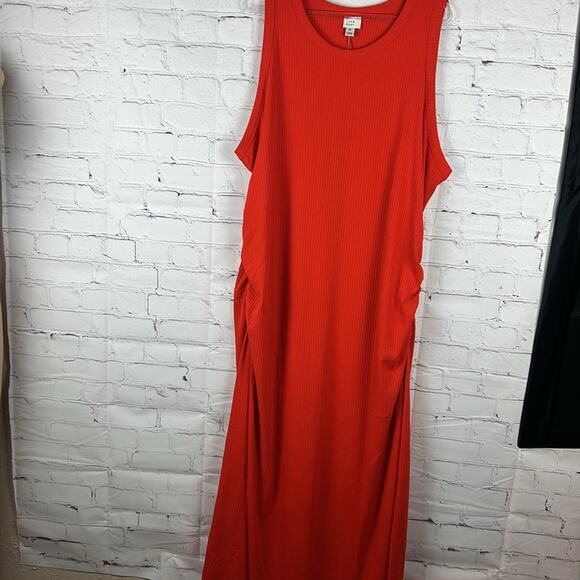 NWT  A New Day Women's Rib Knit Maxi Bodycon Dress Women’s XXL - Picture 2 of 6